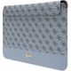 2. Pokrowiec Guess 4G Stripe Metal Logo na laptopa 14" - niebieski