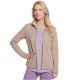 3. Skechers The Hoodless Hoodie GoWalk Shine Jacket JA78-TPBR Beżowe L