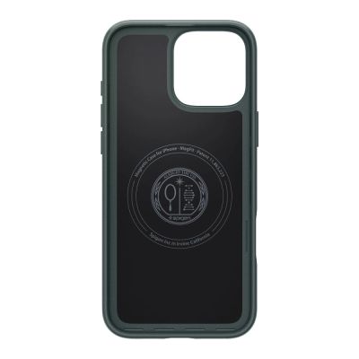 4. Etui Spigen Thin Fit MagSafe do na iPhone 16 Pro Max - zielone