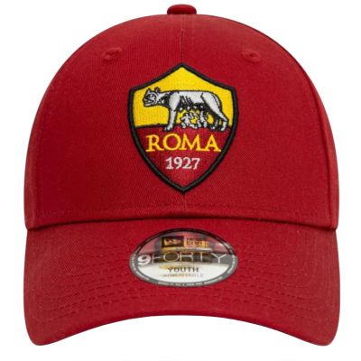 2. New Era Core 9Forty AS Roma Jr Cap 60572417 Czerwone YOUTH