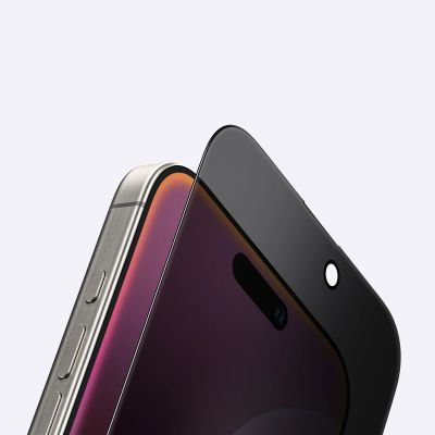 10. Szkło hartowane AMAZINGTHING Radix Privacy Glass prywatyzujące do iPhone 16 Plus