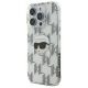 2. Etui Karl Lagerfeld IML Karl Head Electroplated na iPhone 16 Pro - przezroczyste
