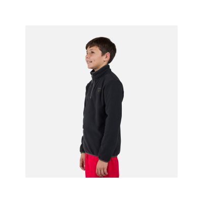 5. Bluza Rossignol Jr Strawpile Fleece Hz czarny