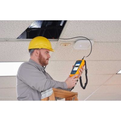 5. Fluke LIQ-KIT tester kabli sieciowych Tester PoE Szary, Żółty
