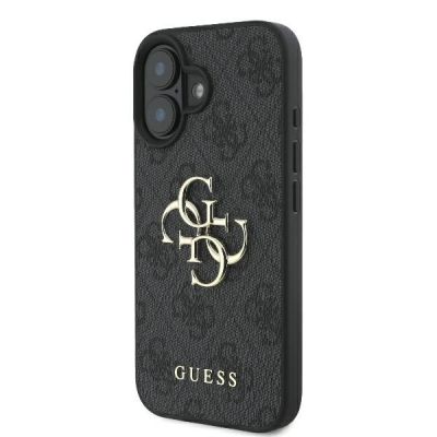 2. Etui Guess 4G Big Logo na iPhone 16 - czarny