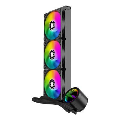 7. Xilence XC997 system chłodzenia komputerów Procesor Zestaw do chłodzenia płynami 12 cm Czarny 1 szt.