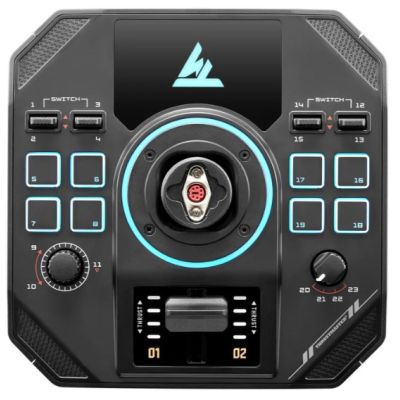 2. Thrustmaster Sol-R 5 Base Czarny USB Analogowa/Cyfrowa PC