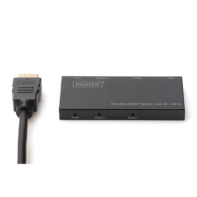 6. Splitter HDMI 2-portowy UHD4K 60Hz HDR HDCP 2.2 audio