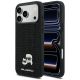 9. Etui Karl Lagerfeld Rhinestones Karl&Choupette Pin na iPhone 17 Pro Max - czarne