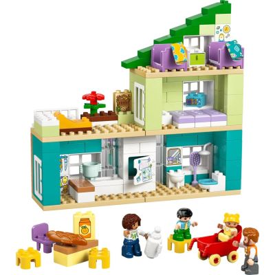 3. LEGO LEGO DUPLO TOWN 3w1 10470 Nowoczesny dom rodzinny