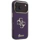 4. Etui Guess IML 4G Script Metal na iPhone 17 Pro / 18 Pro - burgundowe