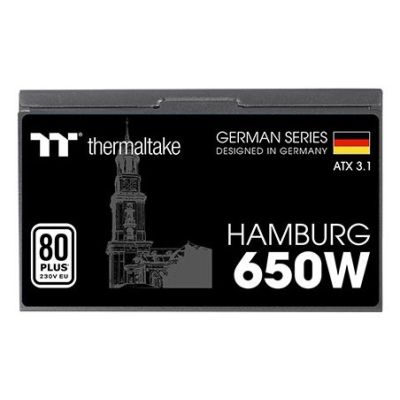5. Zasilacz Thermaltake Netzteil Hamburg ATX3.1 80+ detaliczny