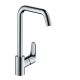 3. Hansgrohe Focus Stal nierdzewna