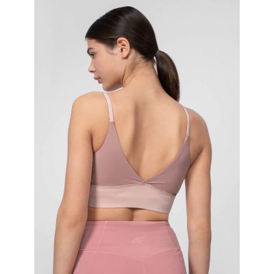 2. Biustonosz treningowy z niskim wsparciem damski 4F