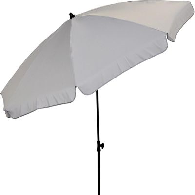 12. PARASOL OGRODOWY 185CM SZARY