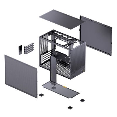 6. Obudowa PC Jonsbo D32 STD Mesh, Mini Obudowa, mATX