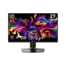 MSI MPG 271QRDE QD-OLED X50 monitor komputerowy 67,3 cm (26.5") 2560 x 1440 px Wide Quad HD Czarny