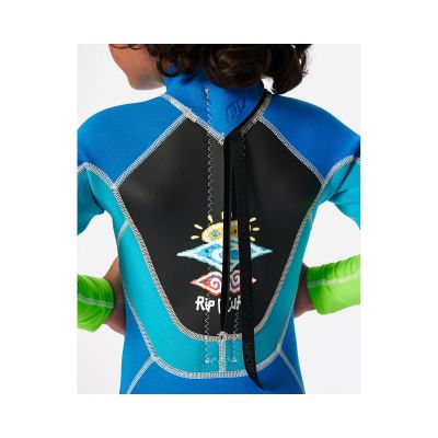 4. Pianka RIP CURL Groms Omega Bz Easy On/Off niebieski