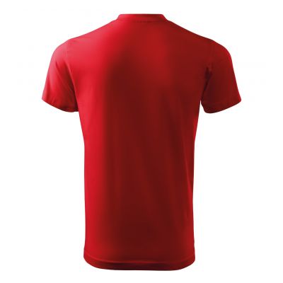 4. Koszulka Malfini Heavy V-neck M MLI-11107 czerwony