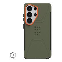 Urban Armor Gear Civilian pokrowiec na telefon komórkowy 17,5 cm (6.9") Pomarańczowy, Oliwkowy