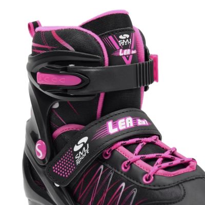 12. Łyżworolki SMJ UT 103 Lea 2w1