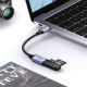6. Ugreen kabel adapter przejściówka OTG USB-C (męski) - USB-A (żeński) 5Gb/s 0.15m czarny (US378)