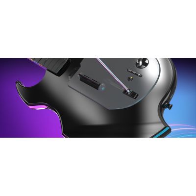 29. PDP Riffmaster Czarny, Szary Gitara Analogowa/Cyfrowa PC, PlayStation 4, PlayStation 5
