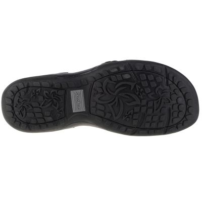 4. Skechers Reggae Slim Simply Stretch Sandals 163023-BLK Czarne 36