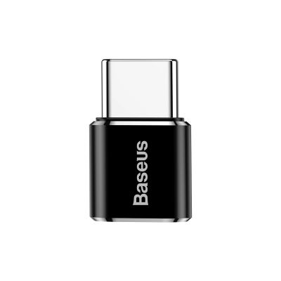 2. Adapter Baseus Mini przejściówka z micro USB na USB-C - czarny