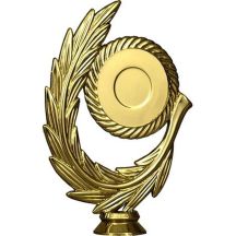 Figurka plastikowa ogólnie - 50mm złoty , plastik z wieńcem  F78/G