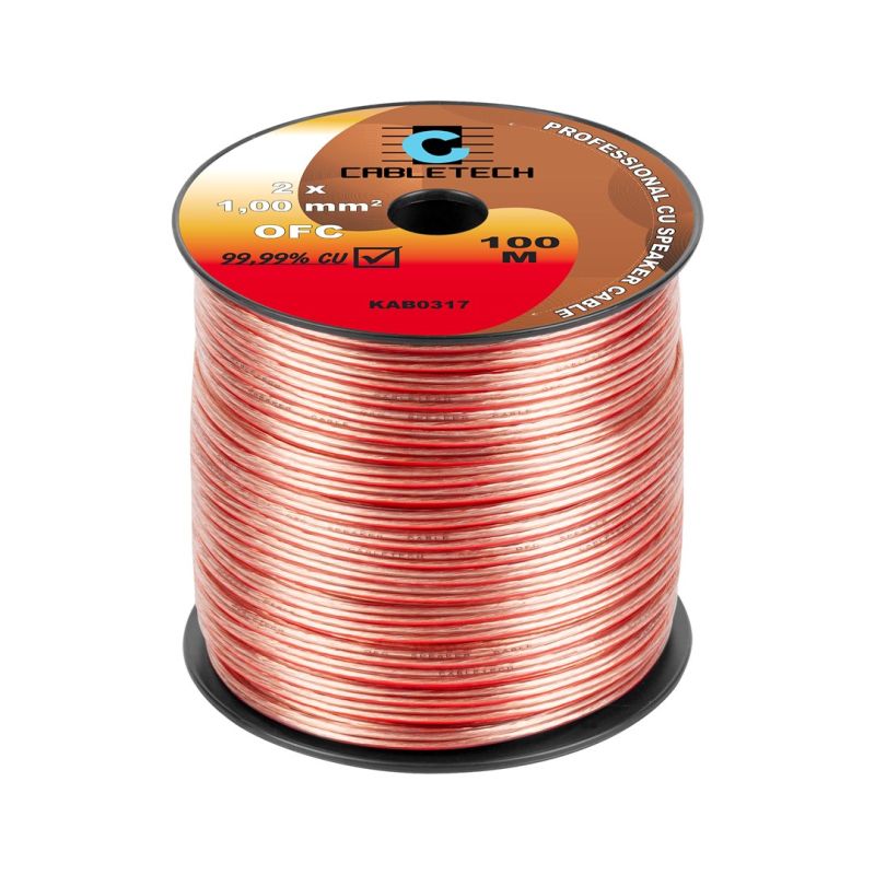2. Kabel głośnikowy OFC 1,0mm