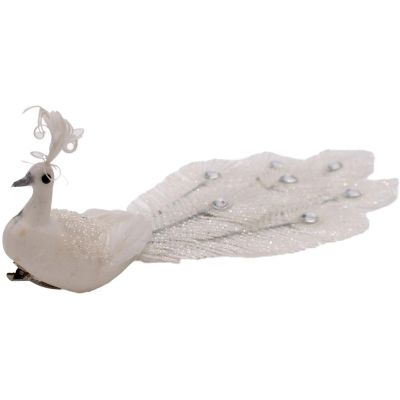 6. PAW DEKORACYJNY NA KLIPIE BOMBKA BIAŁY