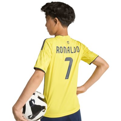 6. Koszulka dla dzieci adidas Al Nassr FC 2025/2026 Home Jersey żółta JN7981