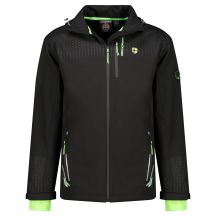 Softshell Męski Geographical Norway Trelino Black-Green Db Men 0124 czarny / zielony (WZ8556H/GN-Black / Green)