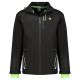 Softshell Męski Geographical Norway Trelino Black-Green Db Men 0124 czarny / zielony (WZ8556H/GN-Black / Green)