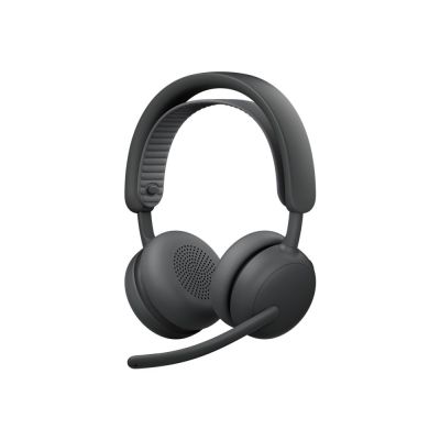 7. Logitech Zone Wireless 2 ES for Business Zestaw słuchawkowy Bezprzewodowy Opaska na głowę Business/Everyday USB Type-C Bluetooth Grafitowy