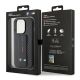 9. Etui BMW Grip Stand Smooth & Carbon na iPhone 15 Pro - czarne