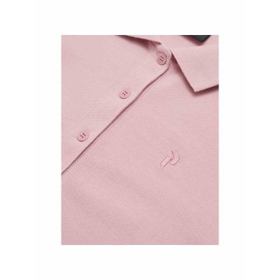 4. Koszulka damska PEAK PERFORMANCE W Classic Cotton Polo kolor różowy
