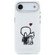 3. Etui Karl Lagerfeld Karl & Choupette Back MagSafe na iPhone Air - przezroczyste