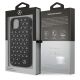 8. Etui Mercedes Silver Stars Pattern na iPhone 13 mini - czarne