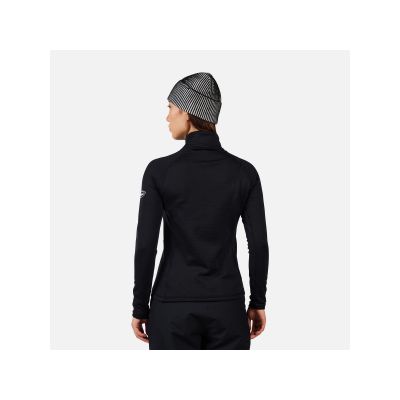 2. Bluza damska ROSSIGNOL W Blackside Mix HZ Fleece czarna