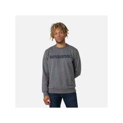 8. Bluza Rossignol LOGO SWEAT RN FL szary