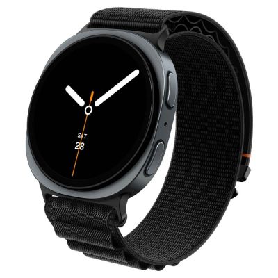 3. Pasek Spigen WBF1 na Samsung Galaxy Watch 40 / 44 / 46 mm - czarny