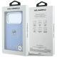 8. Etui Karl Lagerfeld Point & Choupette Sketch MagSafe na iPhone 18 Pro Max / 17 Pro Max - niebieskie