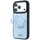 2. Etui BMW Kevlar Ring Stand 360 MagSafe na iPhone 18 Pro / 17 Pro - niebieskie