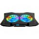 2. INCA Notebook KĂĽhler 2x 115x15mm LĂĽfter/RGB/1200RPM/2xUSB sw retail