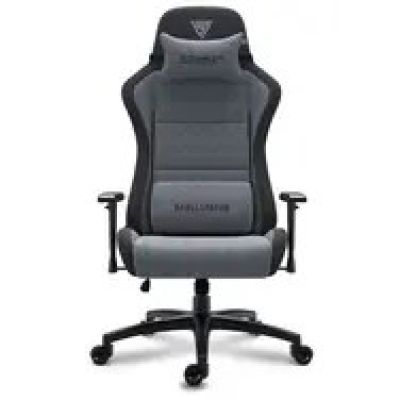 SENSE7 Spellcaster FUKU XL czarno-szary / Fotel gamingowy / Materiał / Regulowany / Kółka / Nośność 160 kg