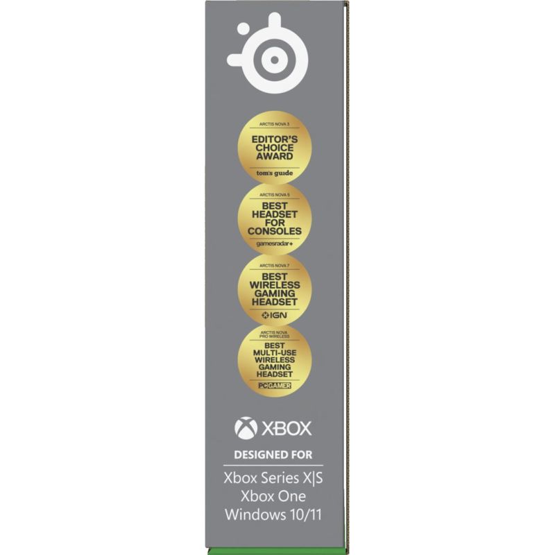 7. Słuchawki Steelseries Arctis Nova 3X Wireless for Xbox, czarne