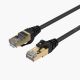 2. Kabel sieciowy Ethernet Orico PUG-C7 CAT7 10Gbps RJ45 internetowy LAN okrągły 3 m - czarny