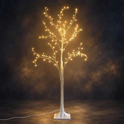7. DRZEWKO DEKORACYJNE 180LED 150CM WHITE LUCA